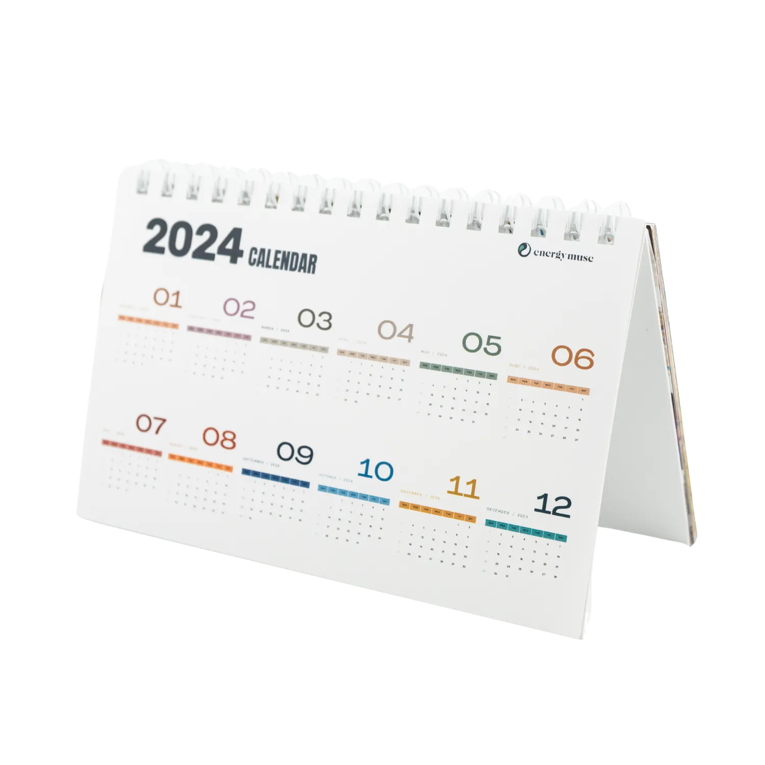 2024 Crystal Desk Calendar