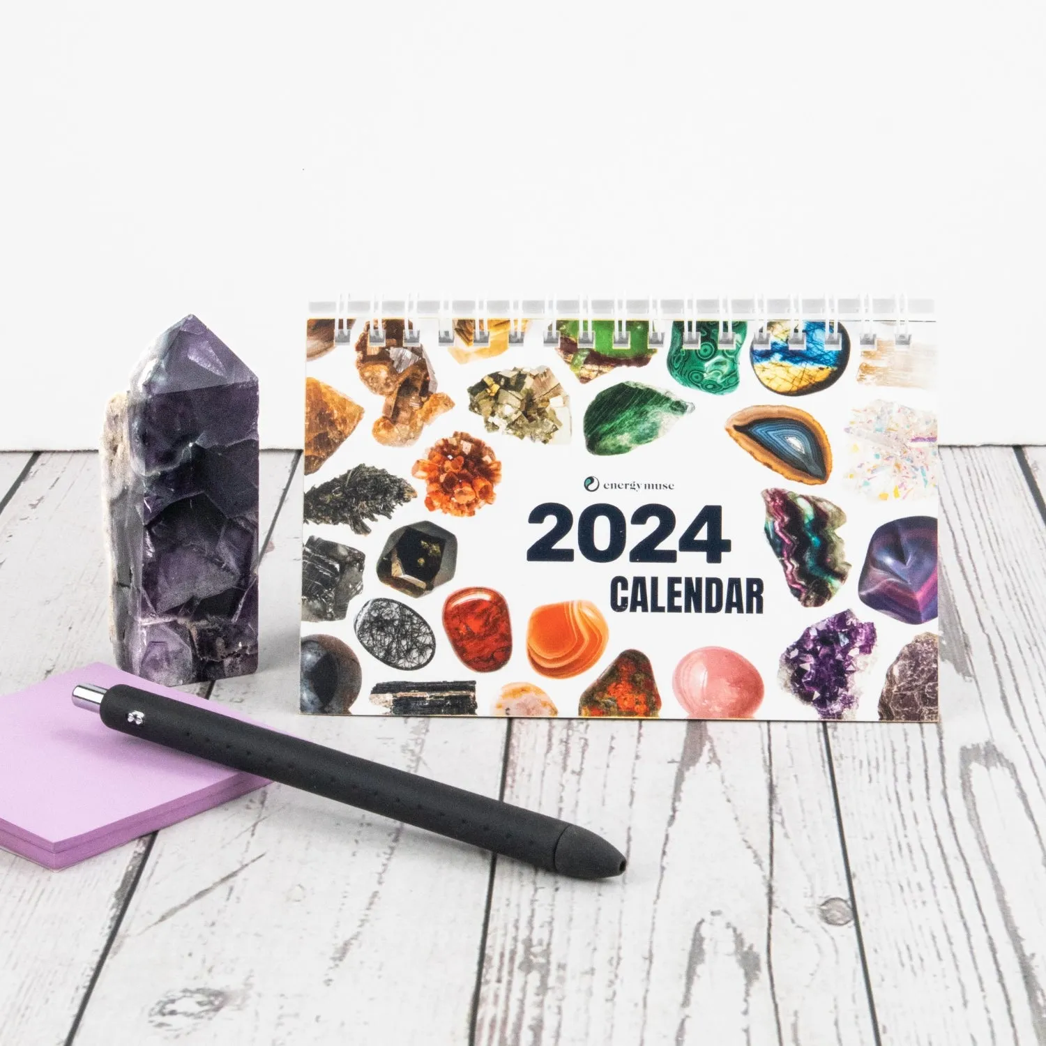 2024 Crystal Desk Calendar