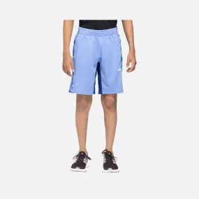 Adidas Boy Camo Graphic CB Kids Shorts (8-16 Year) -Blue Fusion