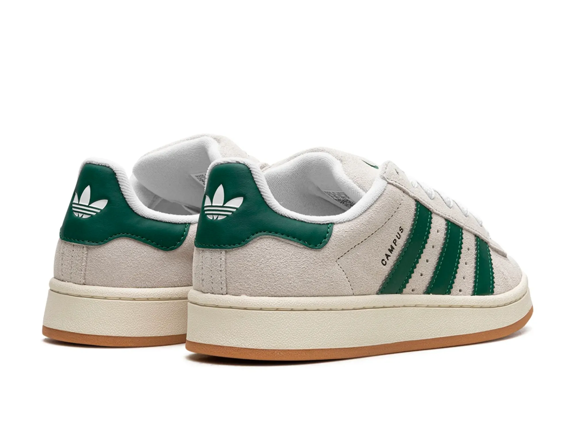 Adidas Campus 00s "Crystal White Dark Green"