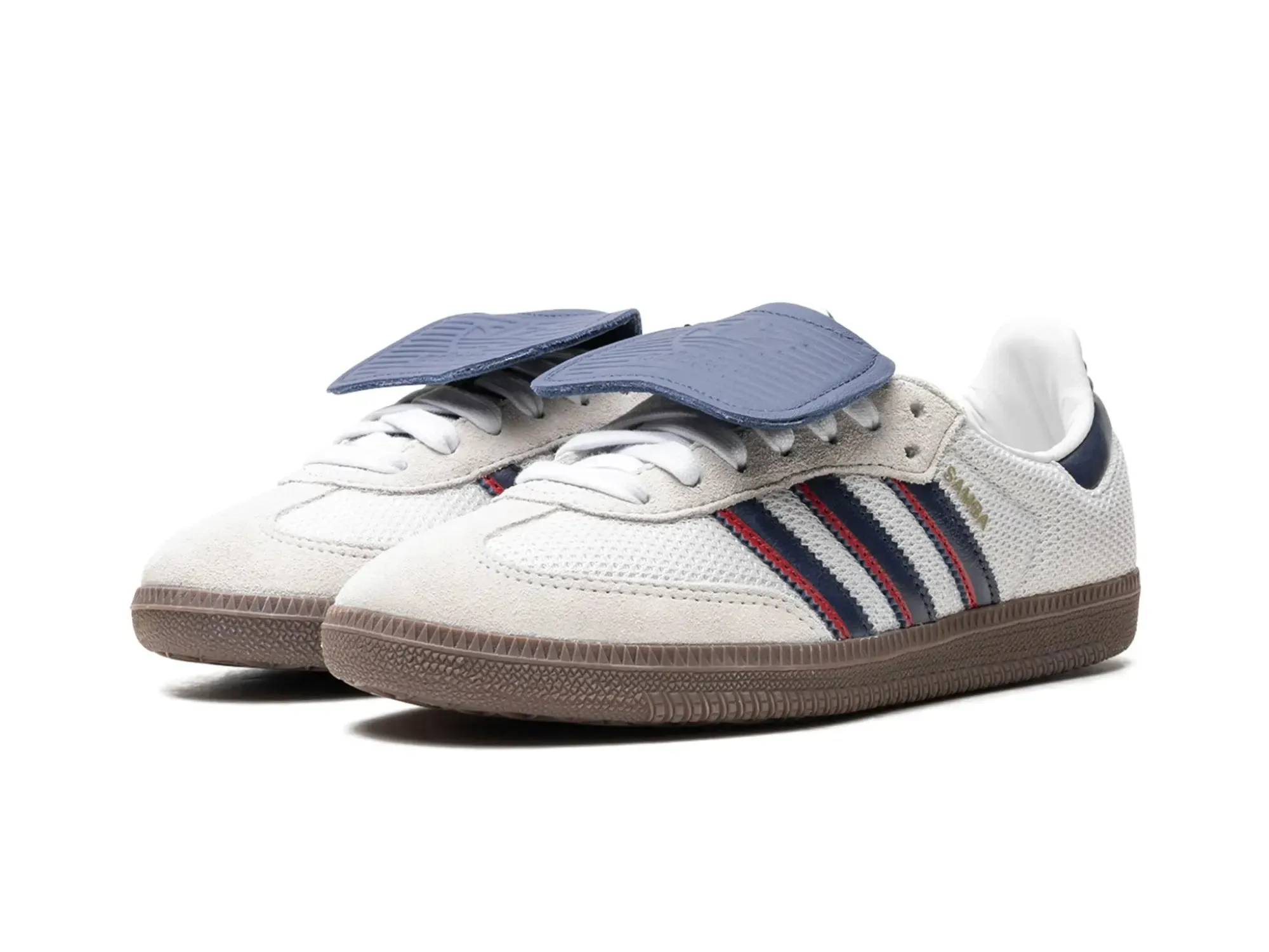 Adidas Samba LT "Crystal White Dark Blue"