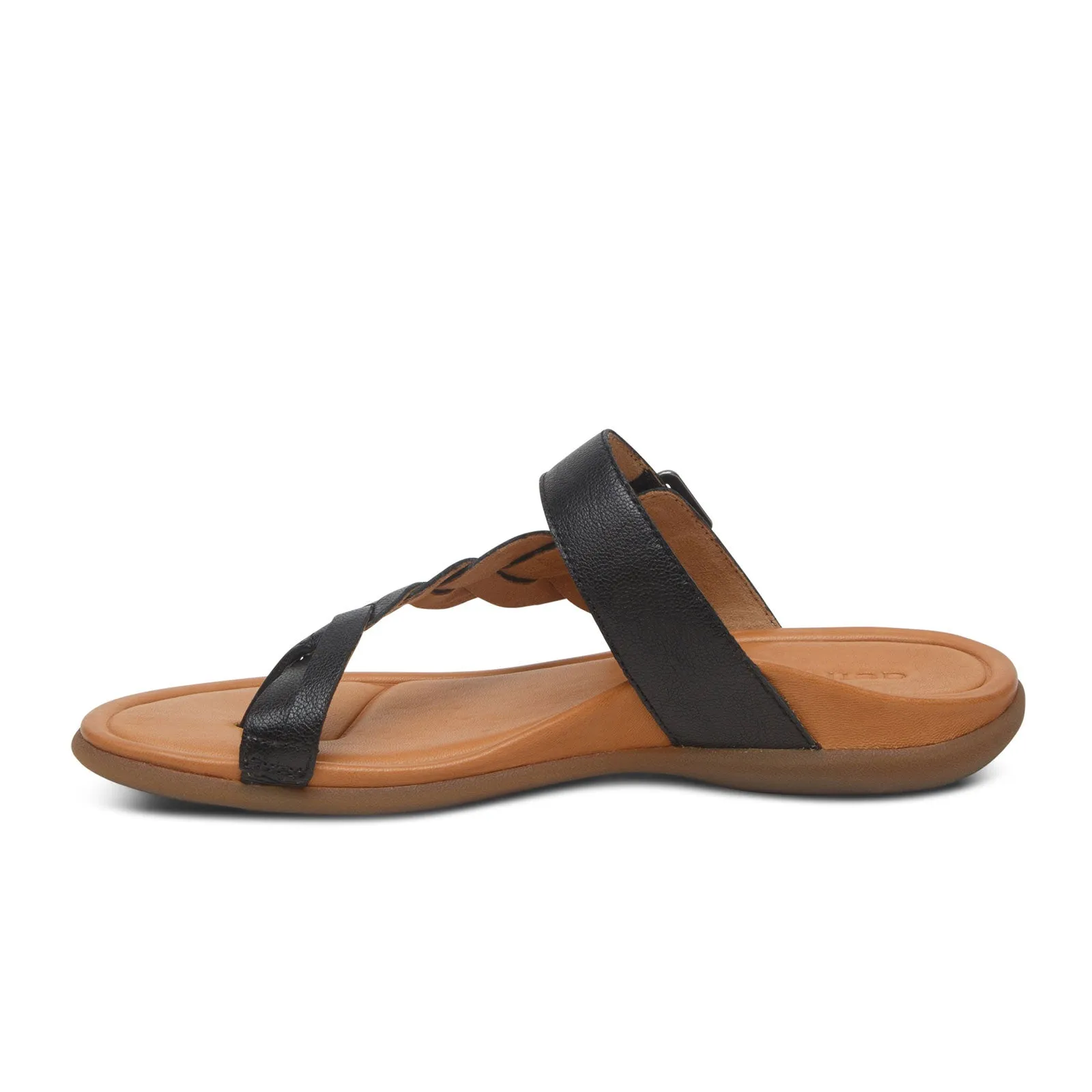 Aetrex Selena Sandal (Women) - Black