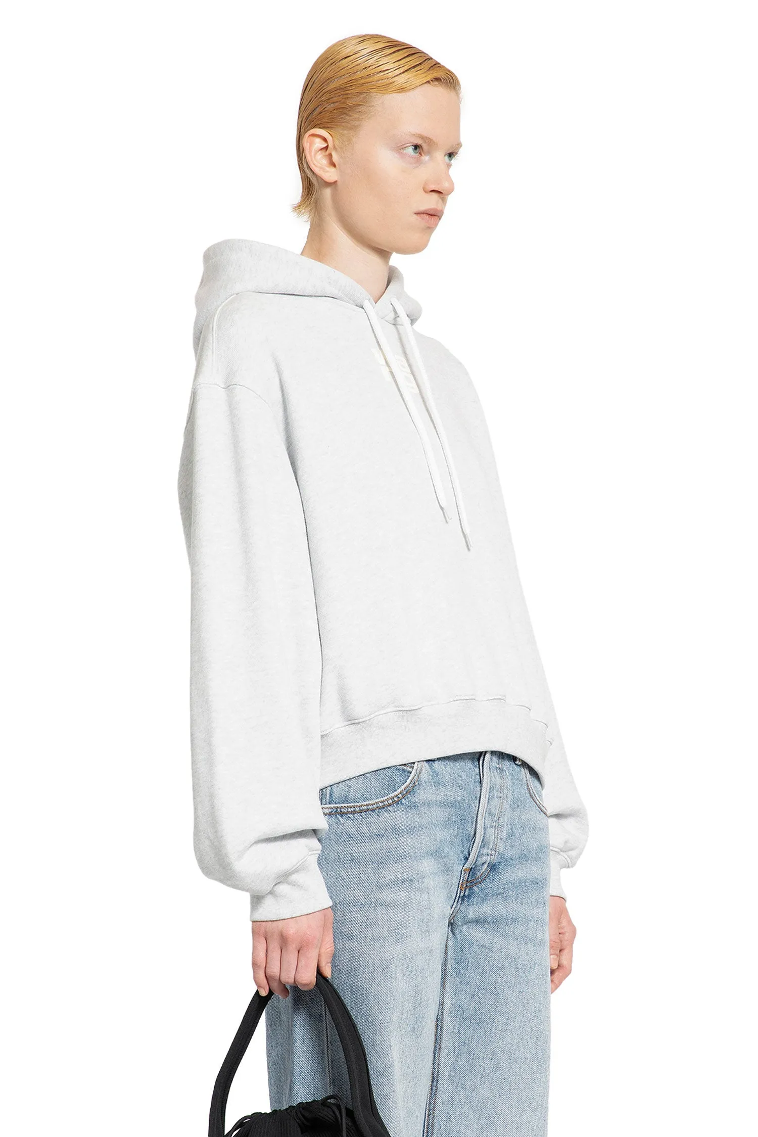 ALEXANDER WANG WOMAN GREY SWEATSHIRTS