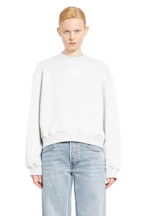 ALEXANDER WANG WOMAN GREY SWEATSHIRTS