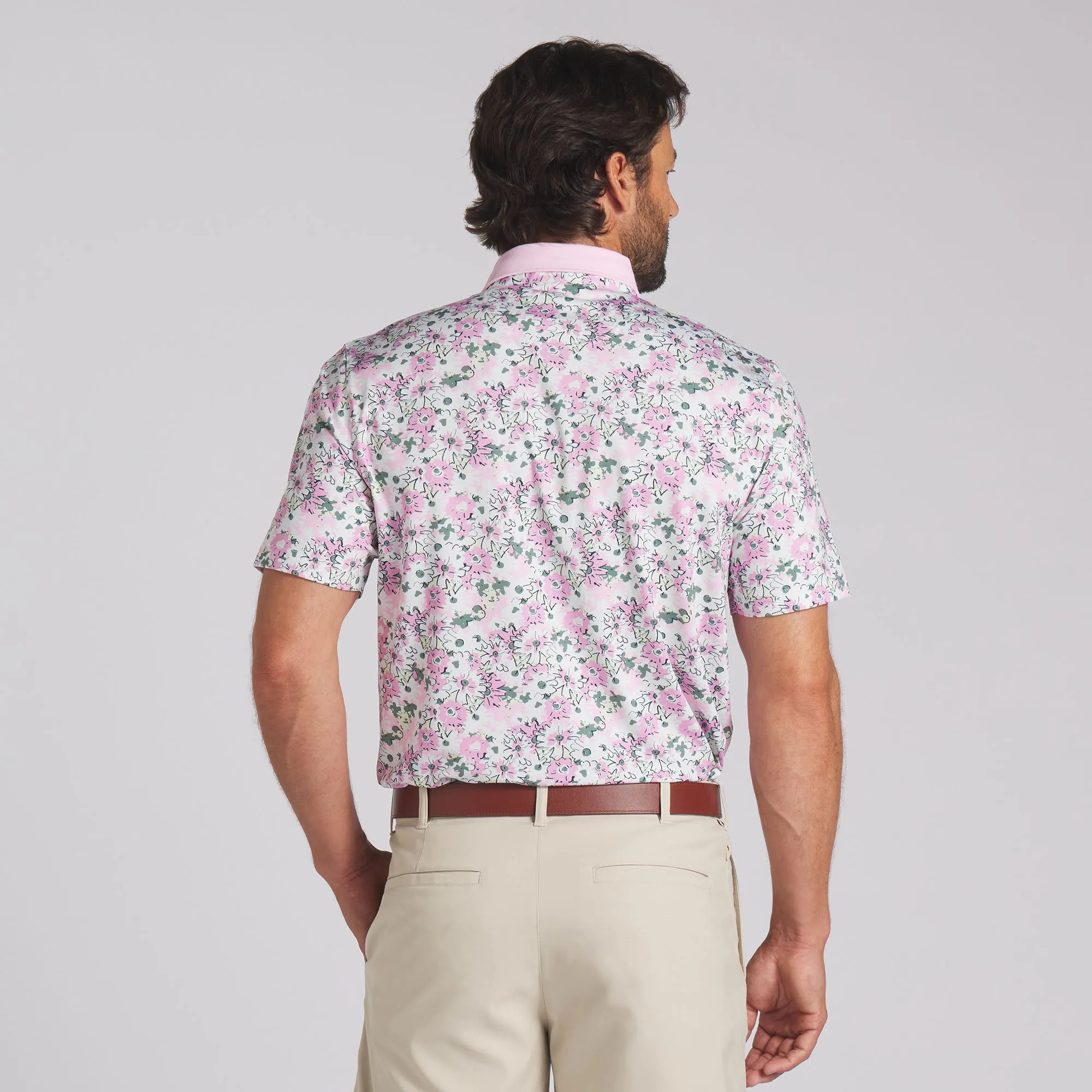 AP Floral Golf Polo