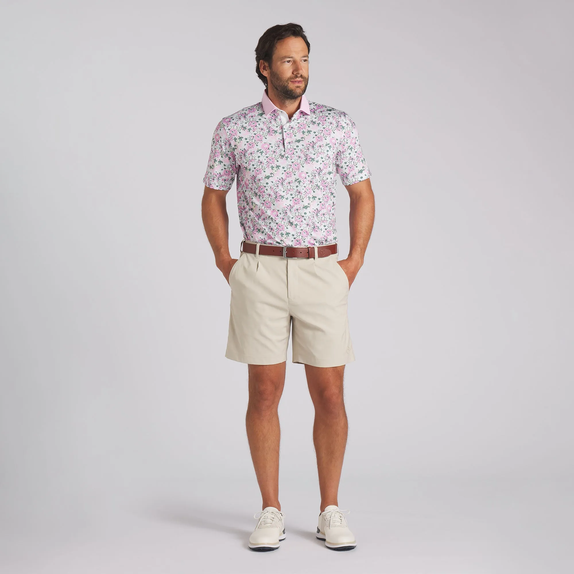 AP Floral Golf Polo