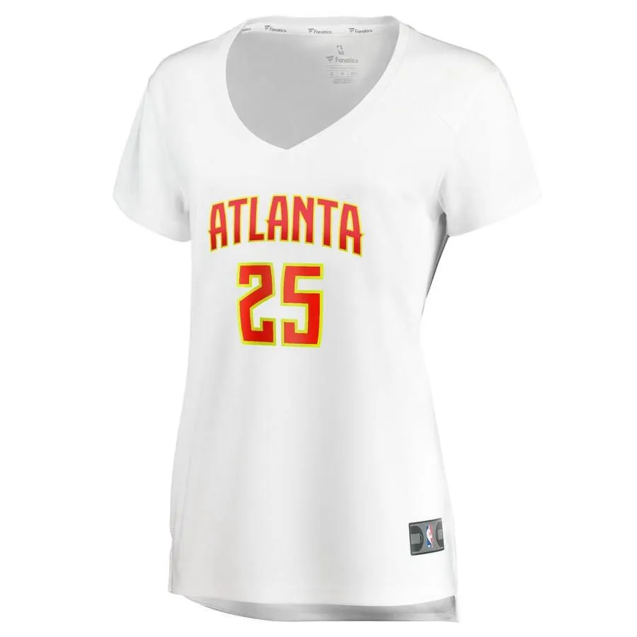 Atlanta Hawks Alex Len Fanatics Branded Replica Fast Break Player Association Jersey Womens - White | Ireland R8884P8