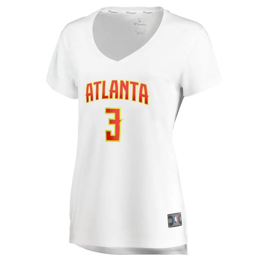 Atlanta Hawks Kevin Huerter Fanatics Branded Replica Fast Break Player Association Jersey Womens - White | Ireland I9692S7