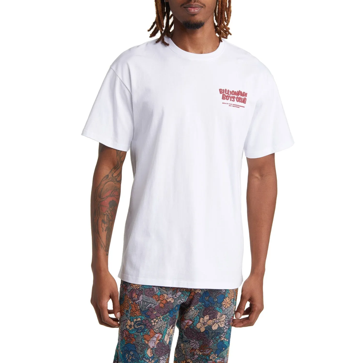 Billionaire Boys Club BB Comets SS Tee White