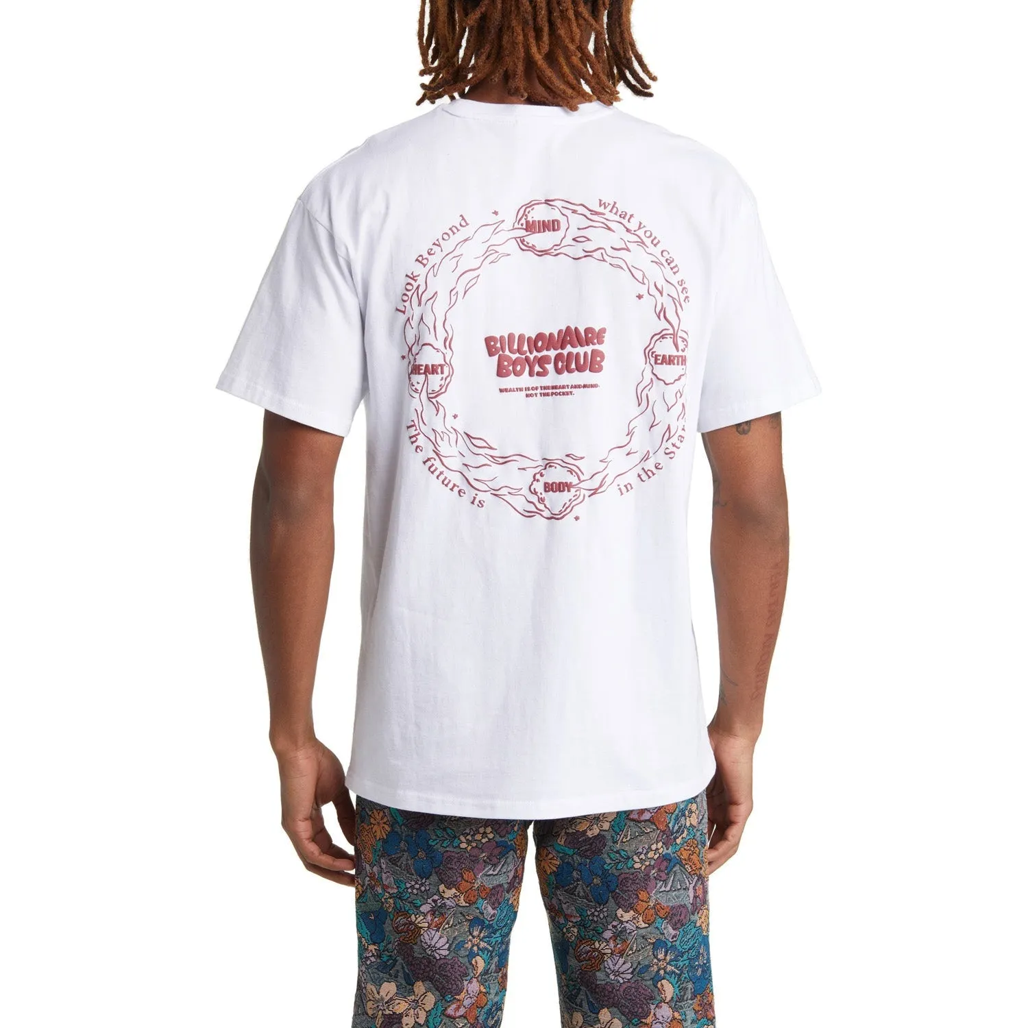 Billionaire Boys Club BB Comets SS Tee White