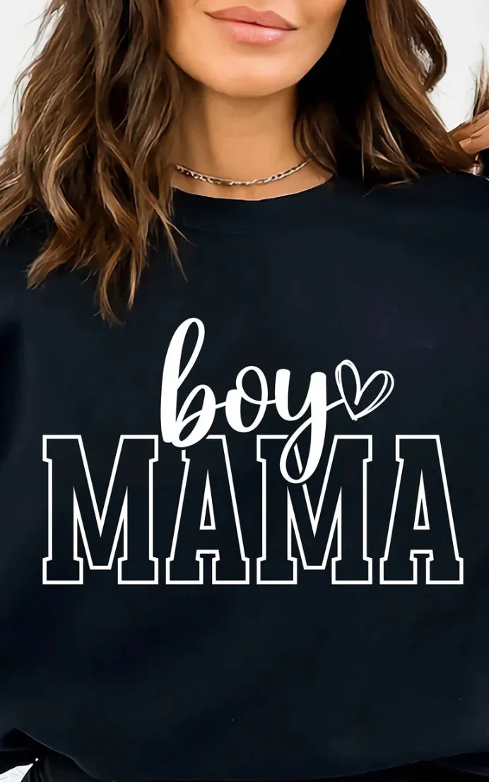 Boy Mama Crewneck/T-Shirt