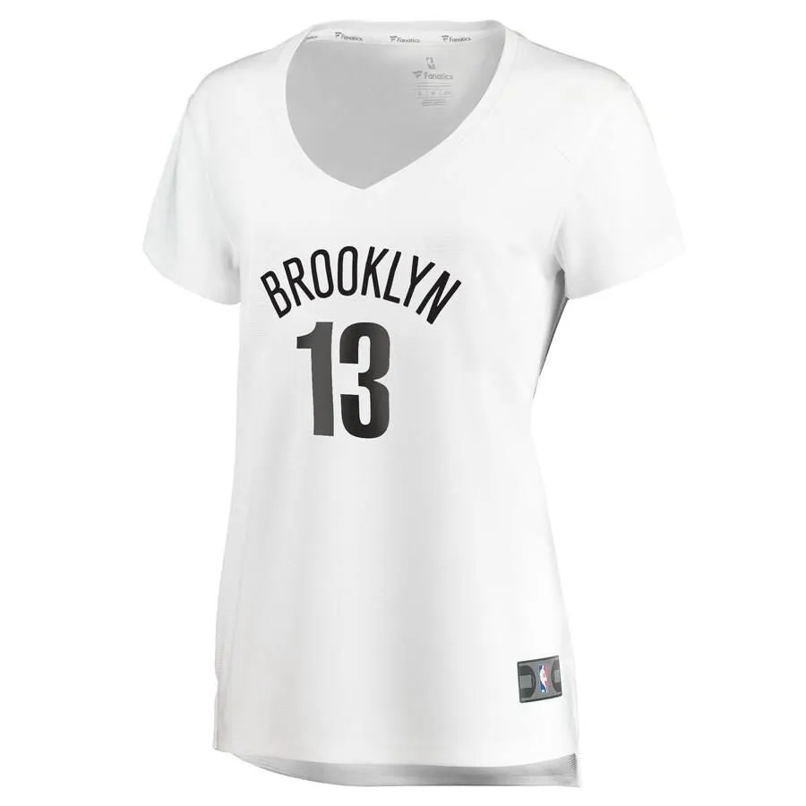 Brooklyn Nets Dzanan Musa Fanatics Branded Fast Break Player Association Jersey Womens - White | Ireland U5624B3