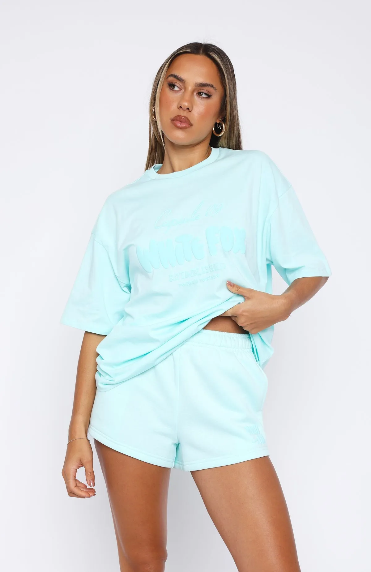 Capsule 9 Star Of The Moment Lounge Shorts Mint