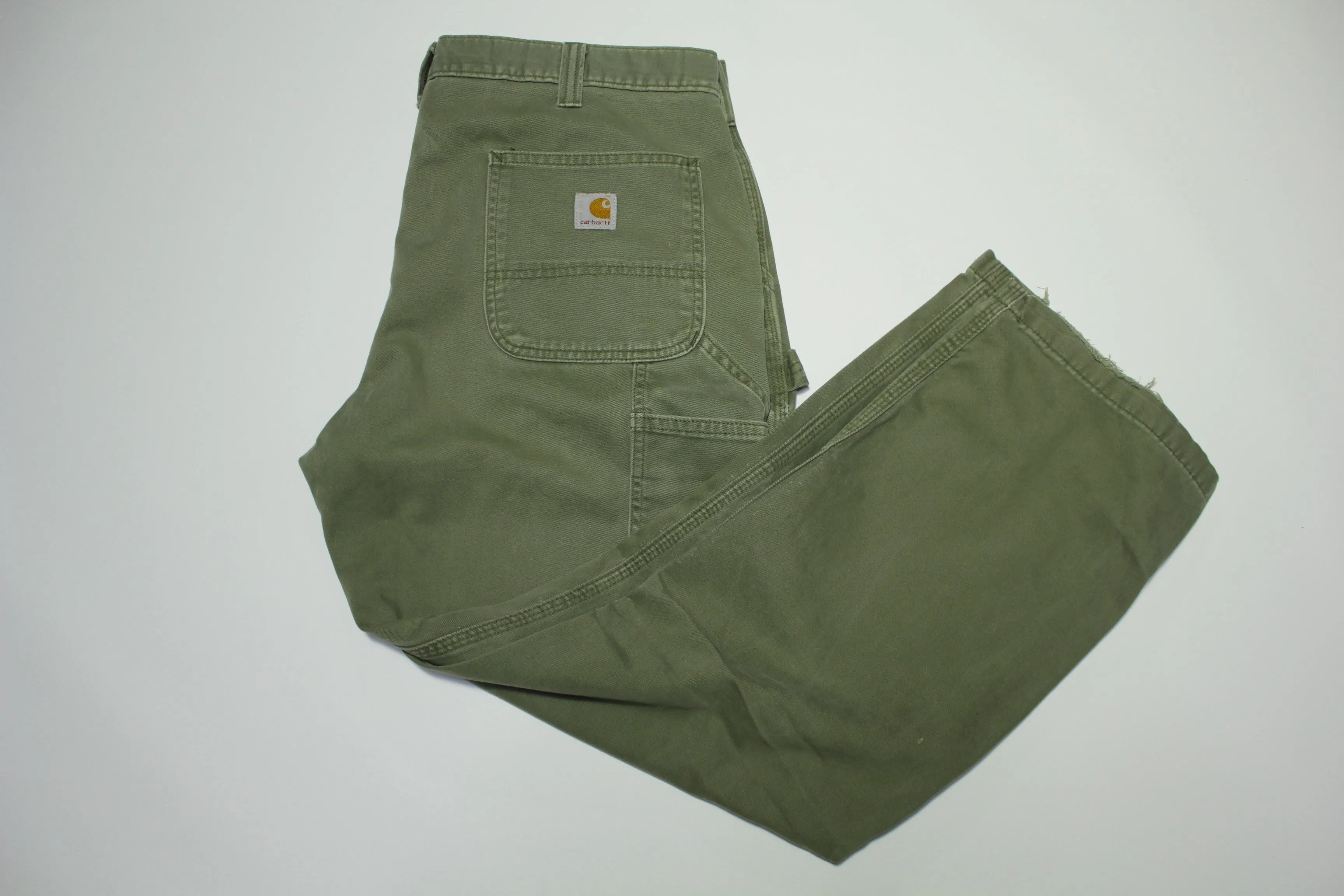 Carhartt B324 ARG Washed Twill Cargo Construction Work Pants