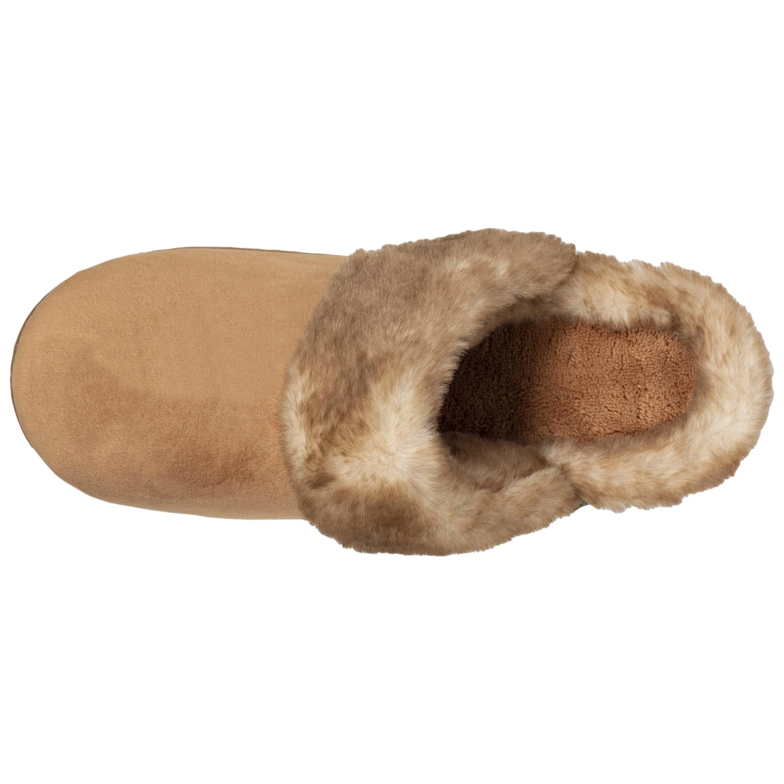 Chaussons mules recyclées Femme Camel