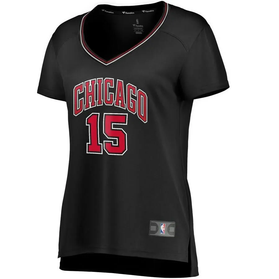 Chicago Bulls Chandler Hutchison Fanatics Branded Fast Break Player Statement Jersey Womens - Black | Ireland F5353V0