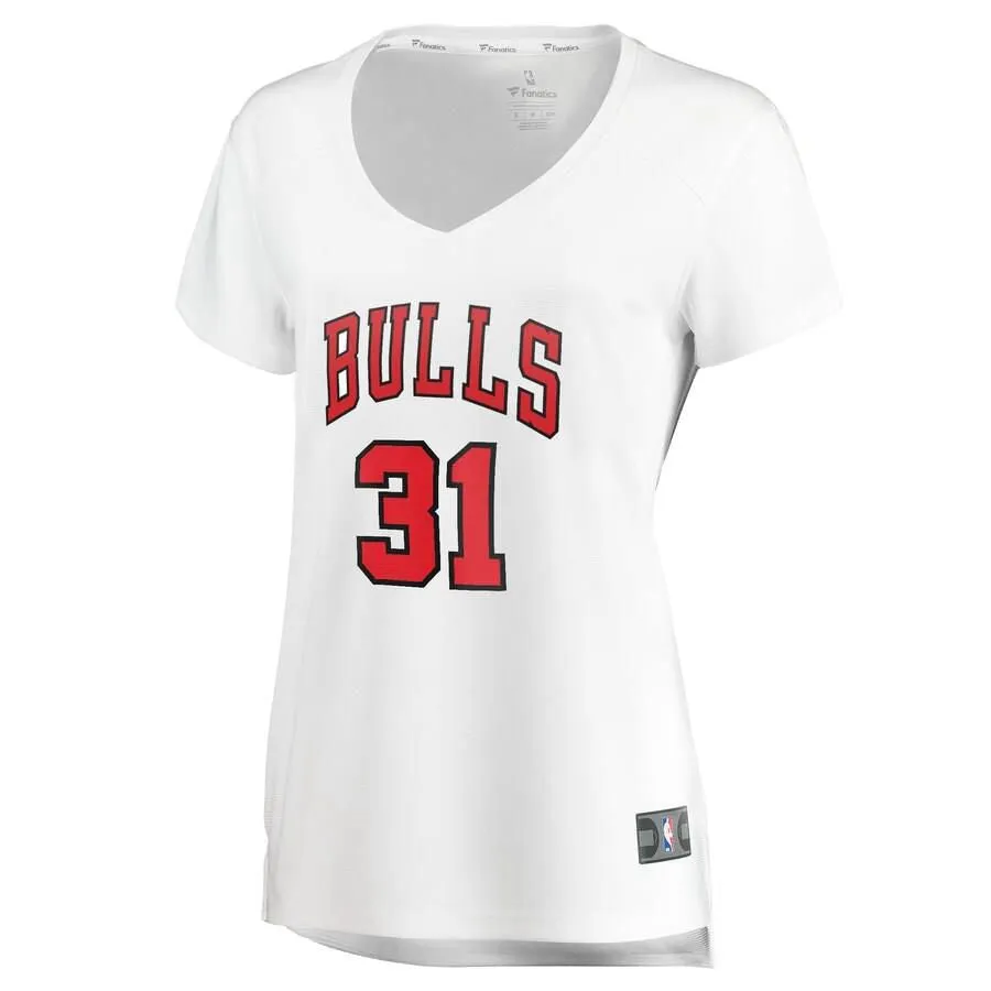 Chicago Bulls Tomas Satoransky Fanatics Branded Fast Break Player Association Jersey Womens - White | Ireland W0030O3