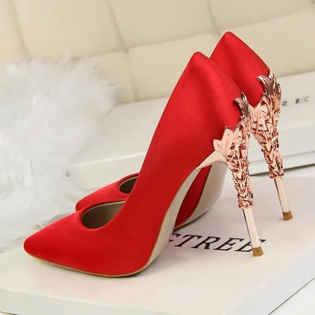 Chicchi Pointed Heel Pumps Shoes