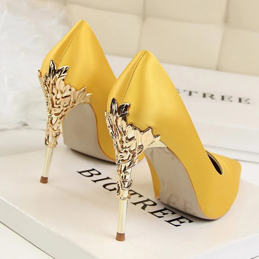 Chicchi Pointed Heel Pumps Shoes