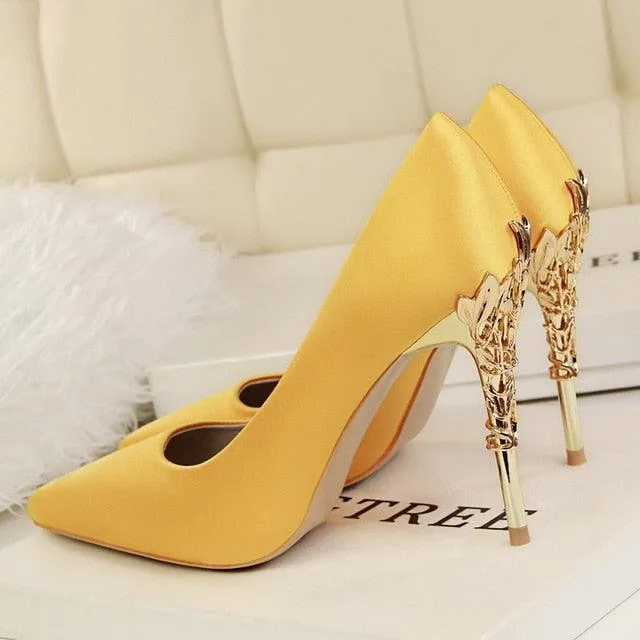 Chicchi Pointed Heel Pumps Shoes