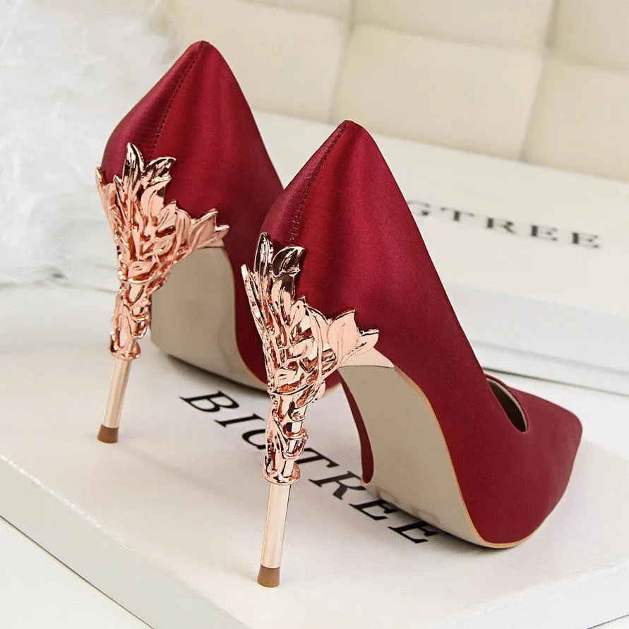 Chicchi Pointed Heel Pumps Shoes