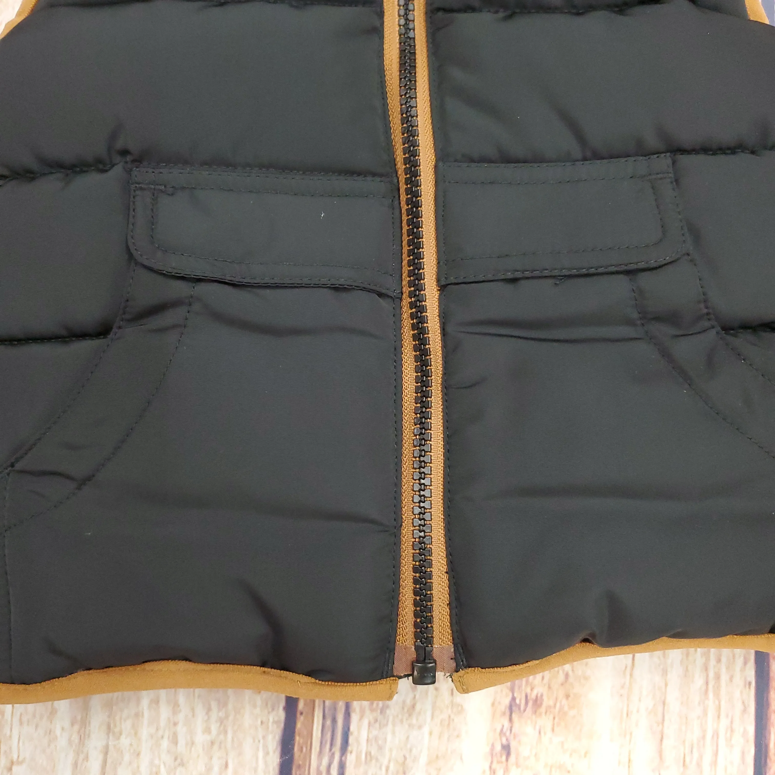 CLEARANCE Noruk Black Quilted Vest