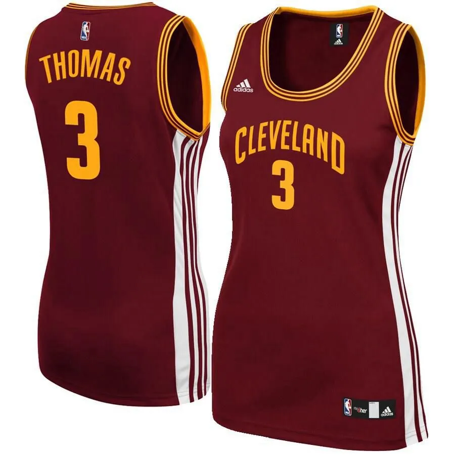 Cleveland Cavaliers Isaiah Thomas Adidas Replica Road Jersey Womens - Burgundy | Ireland A8986W6