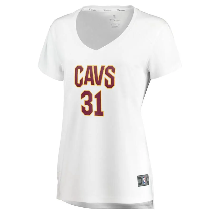 Cleveland Cavaliers John Henson Fanatics Branded Replica Fast Break Player Association Jersey Womens - White | Ireland M8009R9