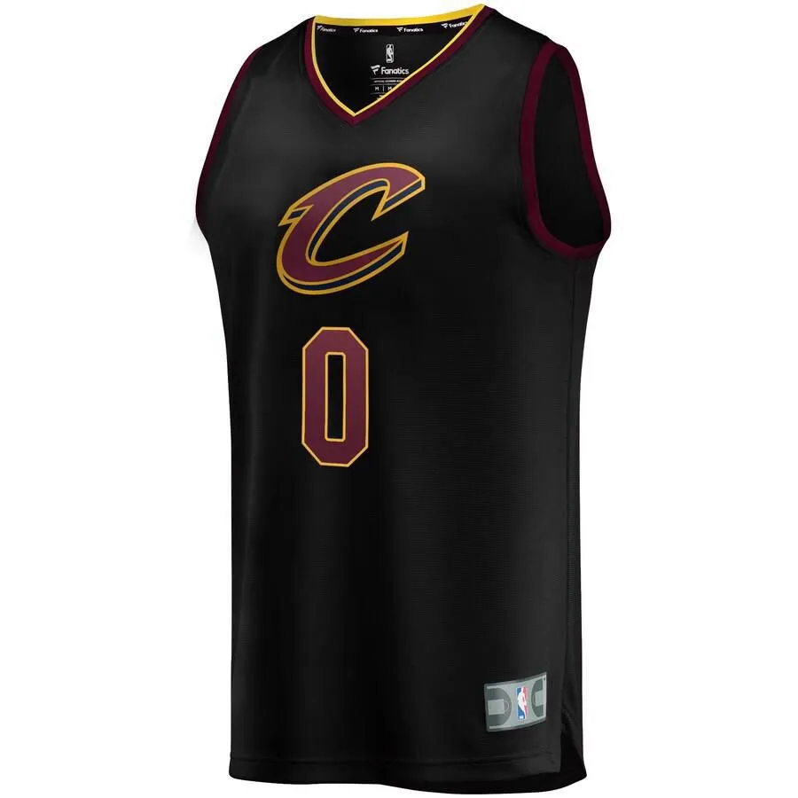 Cleveland Cavaliers Kevin Love Fanatics Branded Replica Fast Break Icon Jersey Kids - Black | Ireland G8337E9