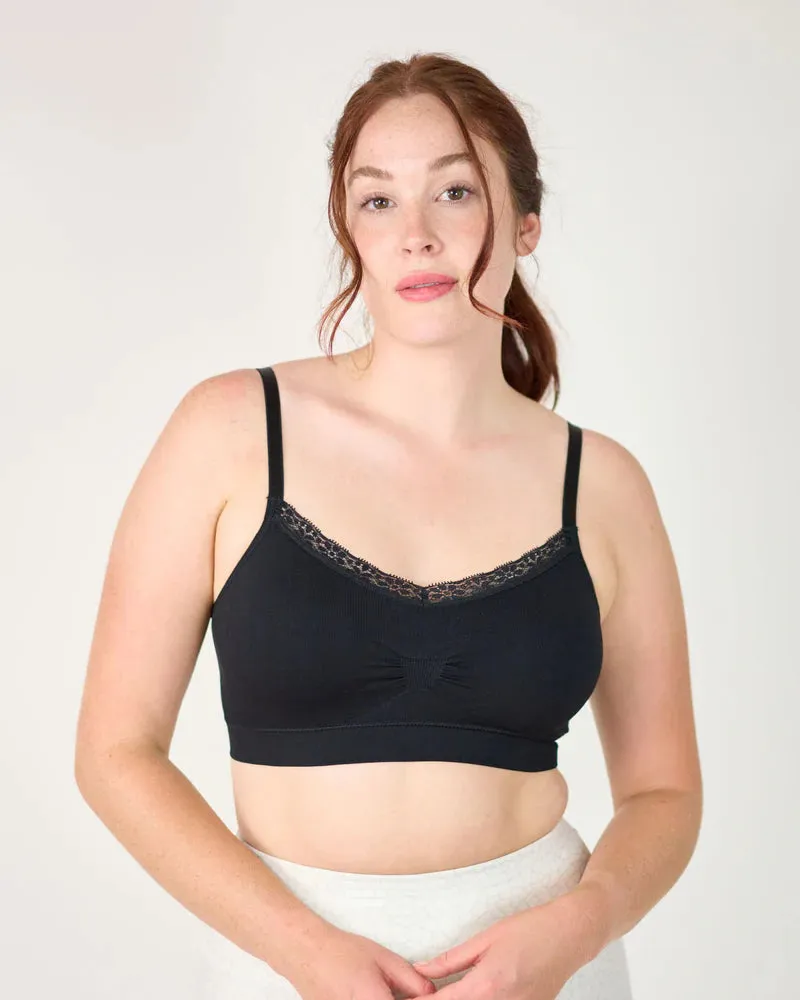 Coobie bra, 9042 v-neck lace-trim FULL size