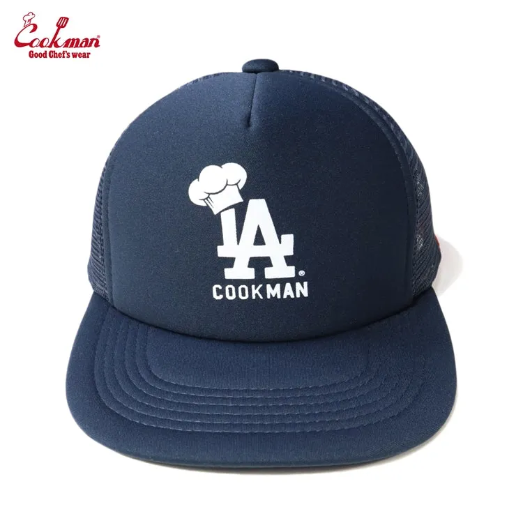 Cookman  Mesh Cap - Chef Hat LA : Navy