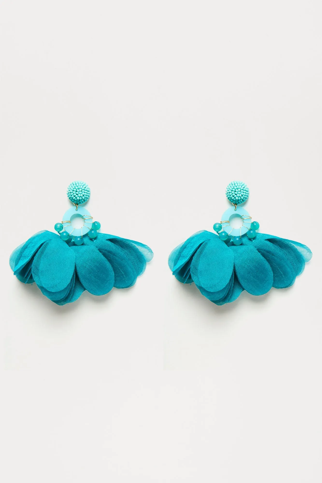 Dancing In The Garden Earrings - Blue