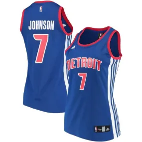 Detroit Pistons Stanley Johnson Adidas Replica Jersey Womens - Blue | Ireland O9970L7