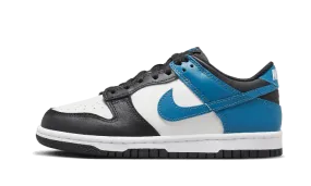 Dunk Low White Blue Black