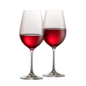 Elegance Red Wine Glasses Pair