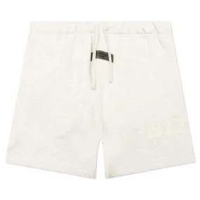 Essentials Kid's Shorts - Light Oatmeal