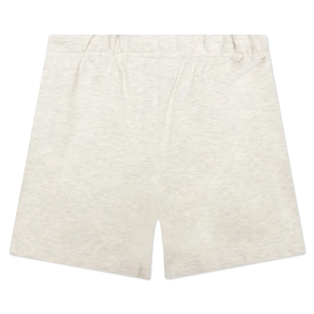 Essentials Kid's Shorts - Light Oatmeal