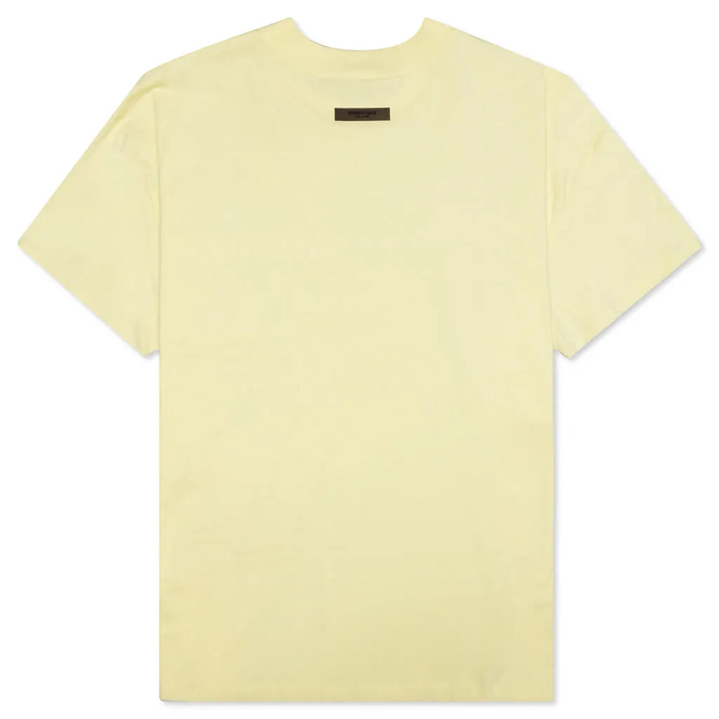 Essentials S/S Tee - Canary