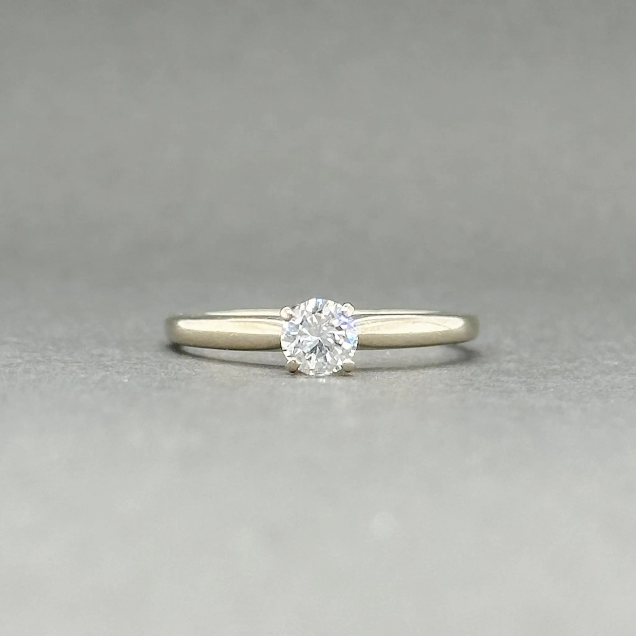 Estate 14K Y Gold 0.35ct G/SI2 Diamond Engagement Ring