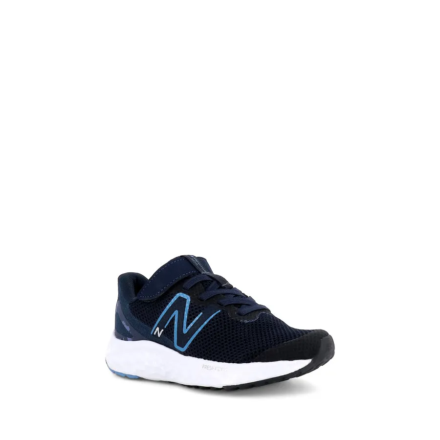 FRESH FOAM JNR VELCRO ARISHI V4 - NAVY/WHITE