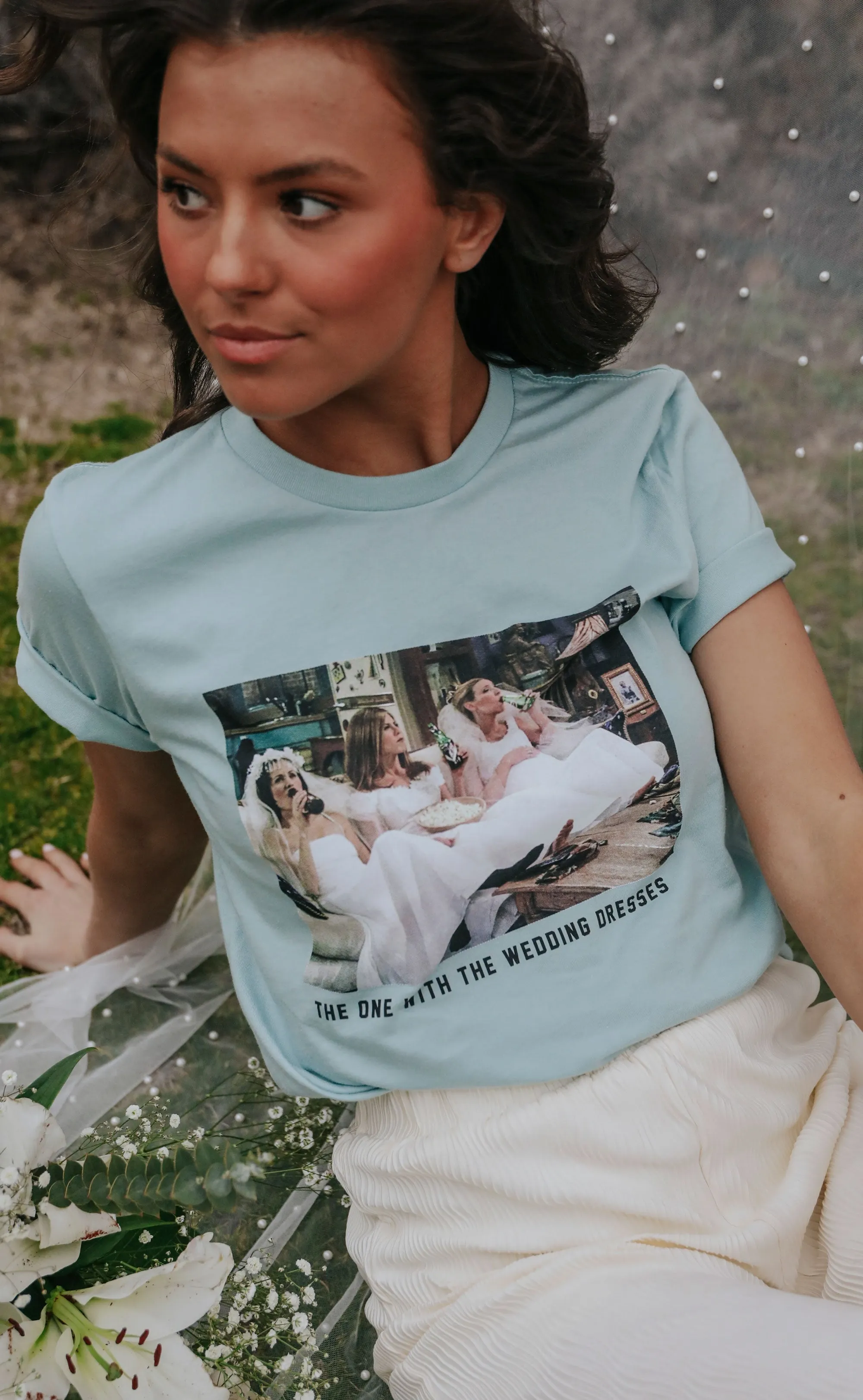 friday   saturday: wedding dress episode t shirt