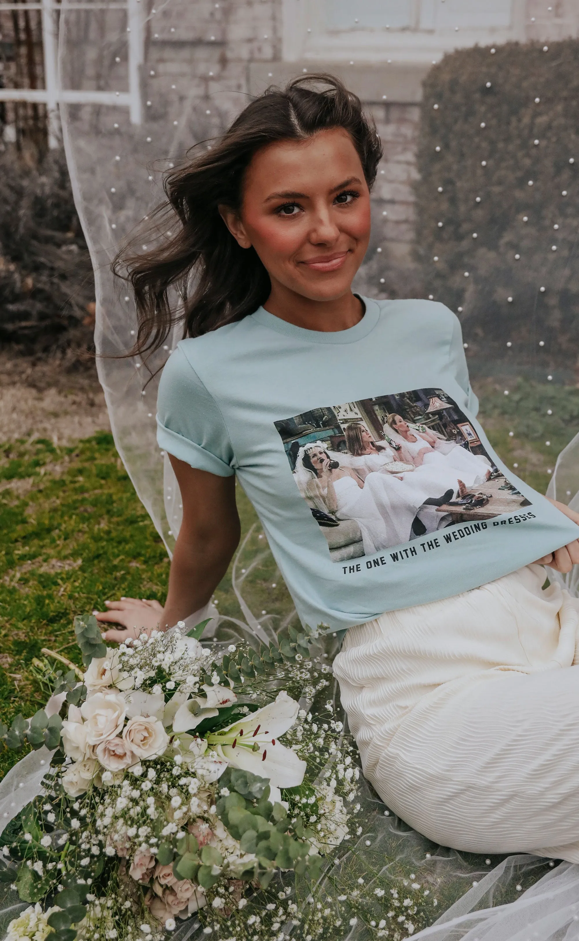 friday   saturday: wedding dress episode t shirt