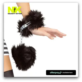 Fur Trimmed Handcuffs