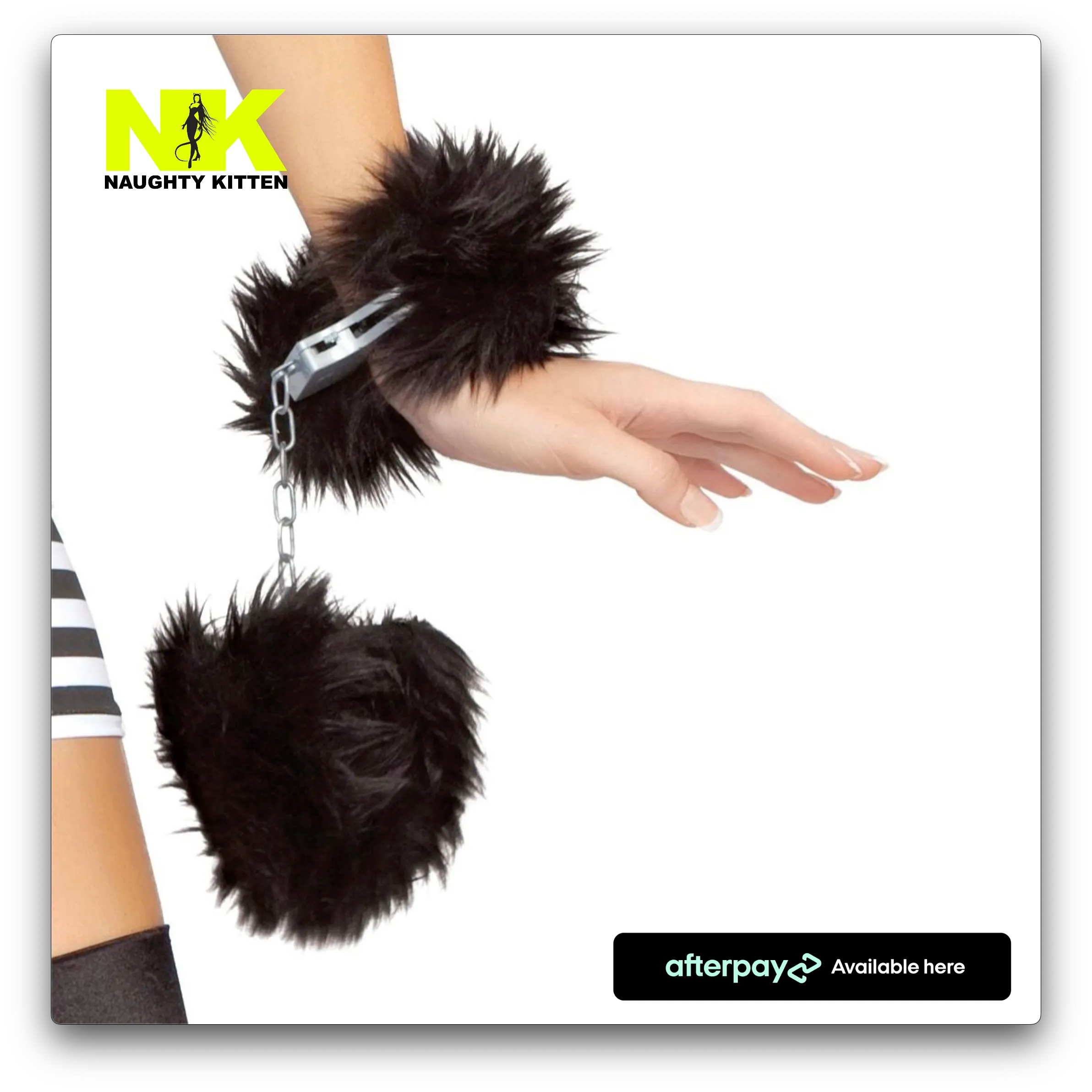 Fur Trimmed Handcuffs