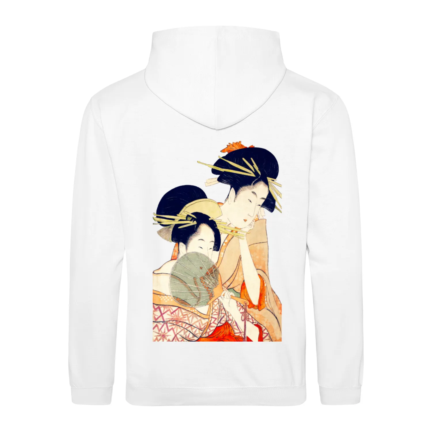 Hoodie "Two Geishas"