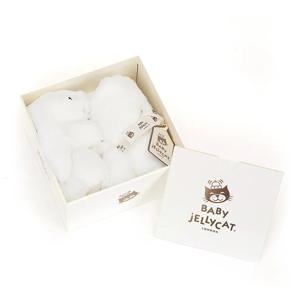 Jellycat Bashful Luxe Bunny Luna Soother - Packaged (NEW & RECYCLED FIBERS)