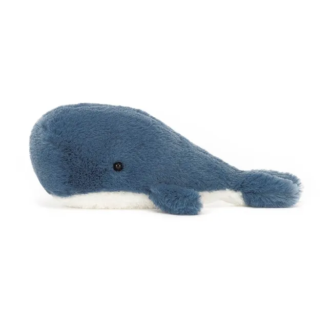 Jellycat Wavellies Wavelly Whale Blue