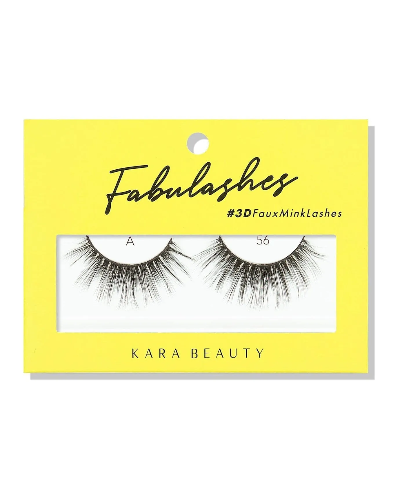 Kara Beauty 3D Faux Mink Eyelashes-A56