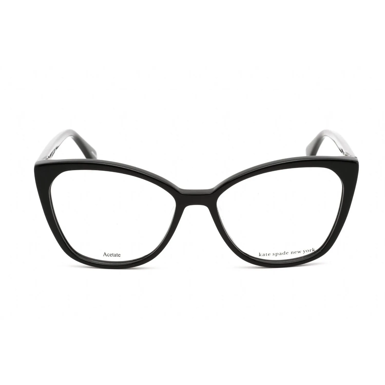 Kate Spade ZAHRA Eyeglasses BLACK / Clear demo lens