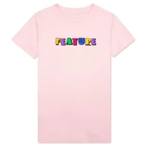 Kid's Overlap Tee - Pink